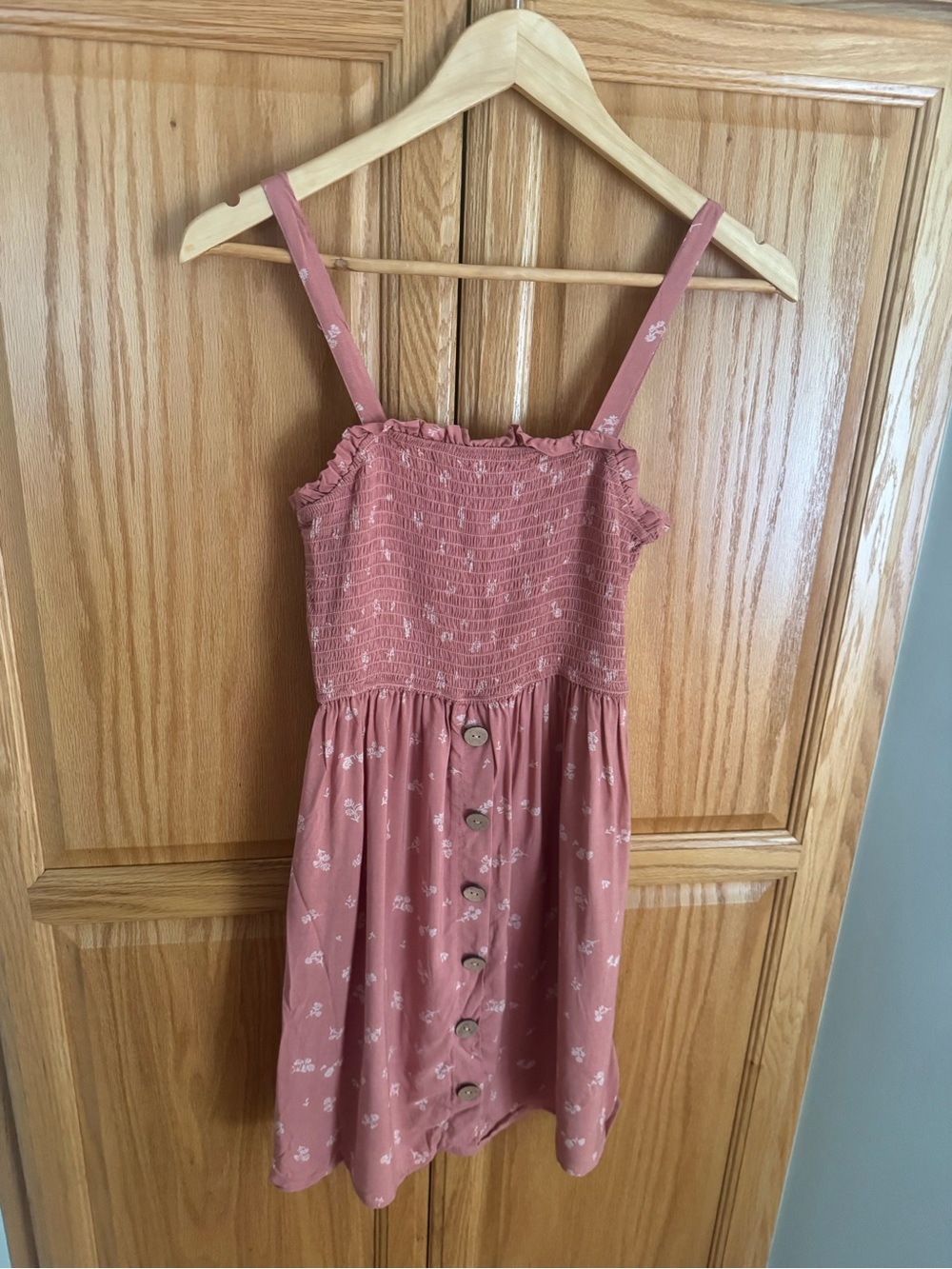 Pink Rose Dusty Pink Floral Dress